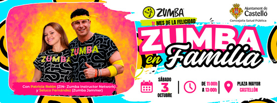 Zumba en Familia con Patricia Rolón y Seluco Fernández